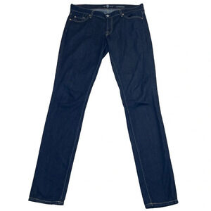 7 for all mankind Roxanne jeans women’s size 31 long inseam 35”